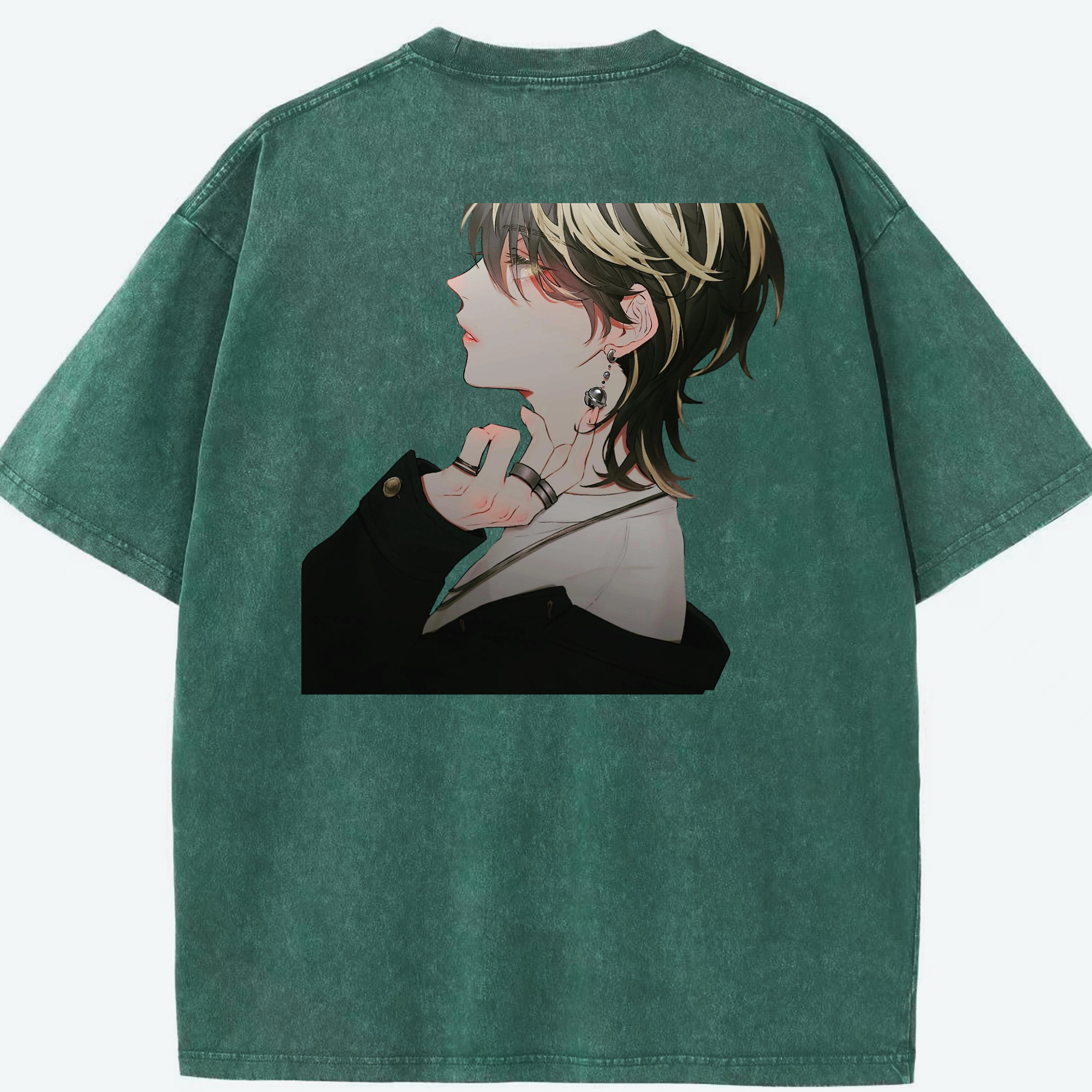 （画像用） 東京リベンジャーズ Tokyo Revengers 綿100% ヴィンテージ風 半袖Tシャツ（背面プリント）